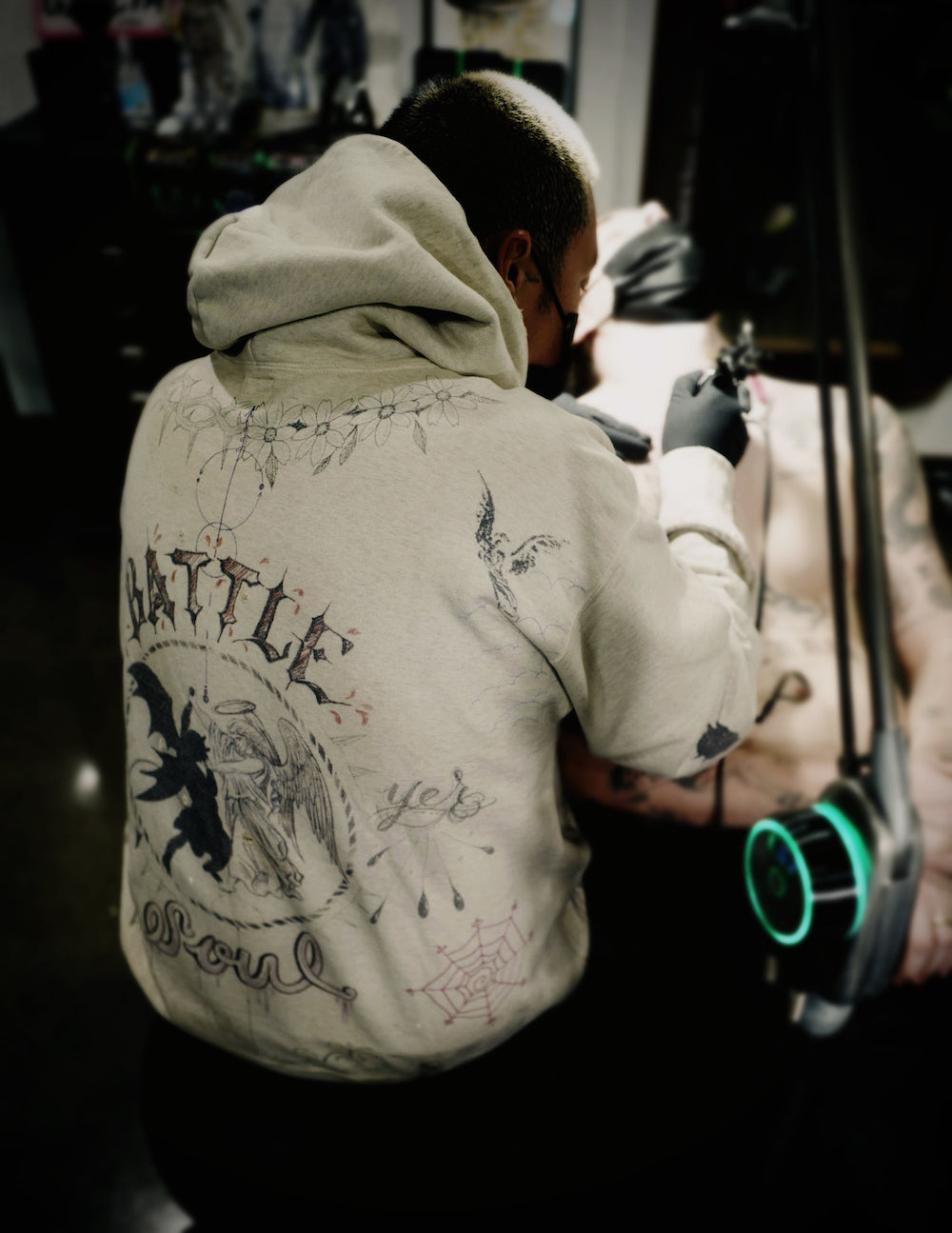 ©SAINT M×××××× × Dr. Woo Hoodie