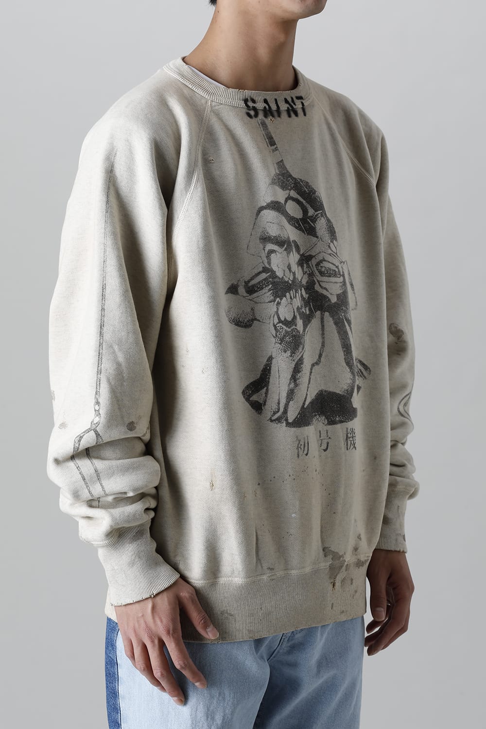 ©SAINT M×××××× × EVANGELION Sweat shirt