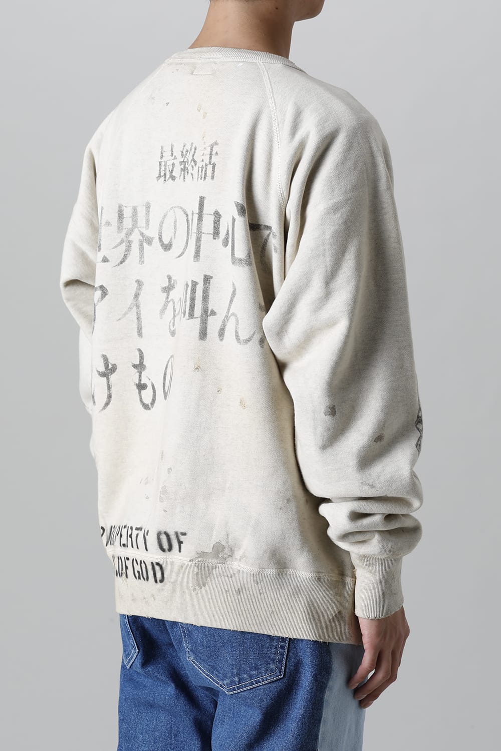 ©SAINT M×××××× × EVANGELION Sweat shirt