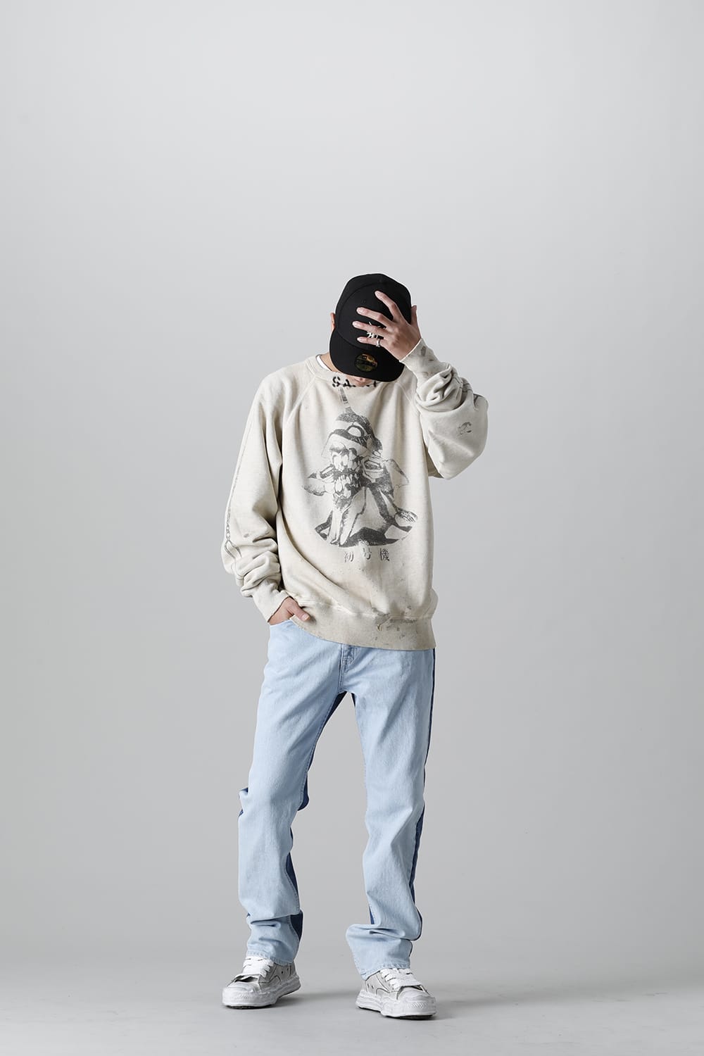 ©SAINT M×××××× × EVANGELION Sweat shirt