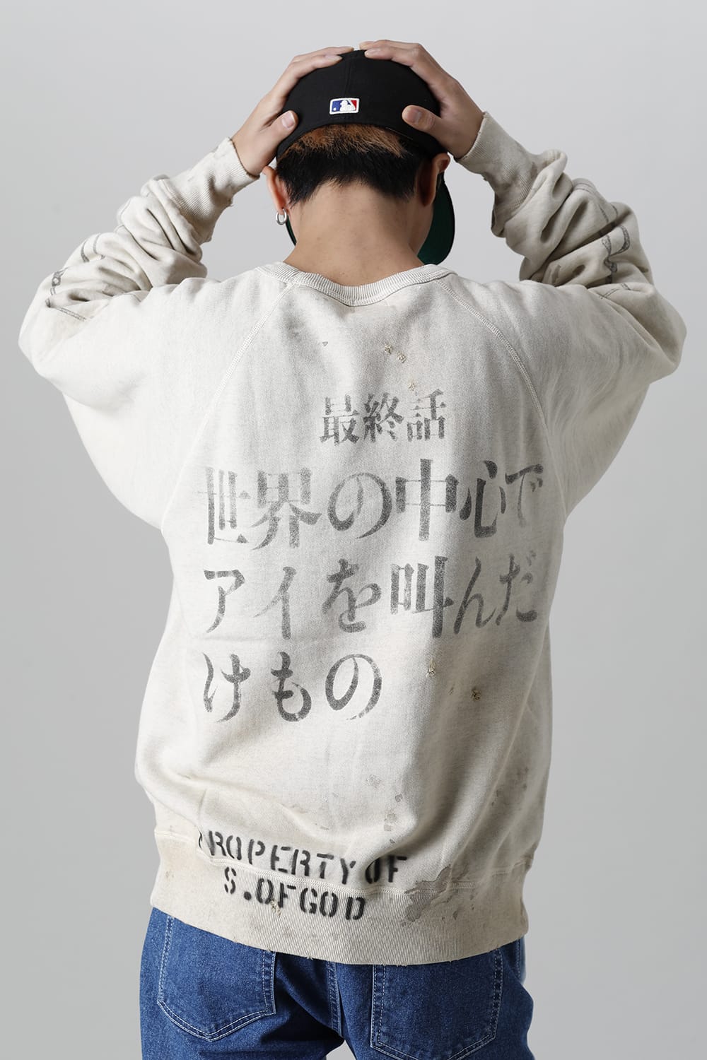 ©SAINT M×××××× × EVANGELION Sweat shirt