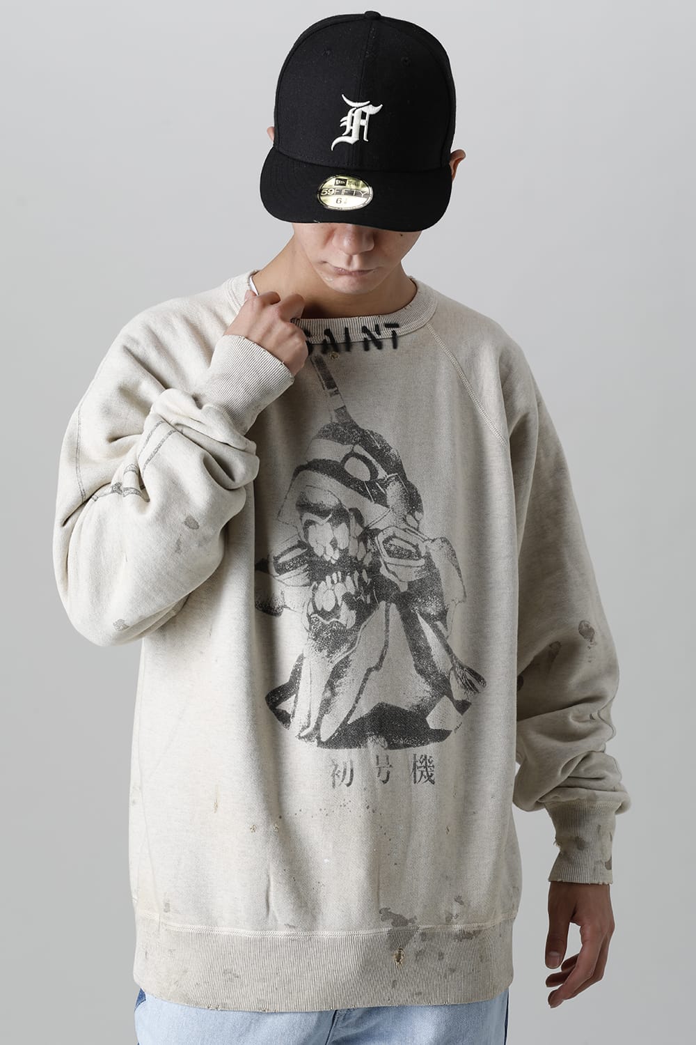 ©SAINT M×××××× × EVANGELION Sweat shirt