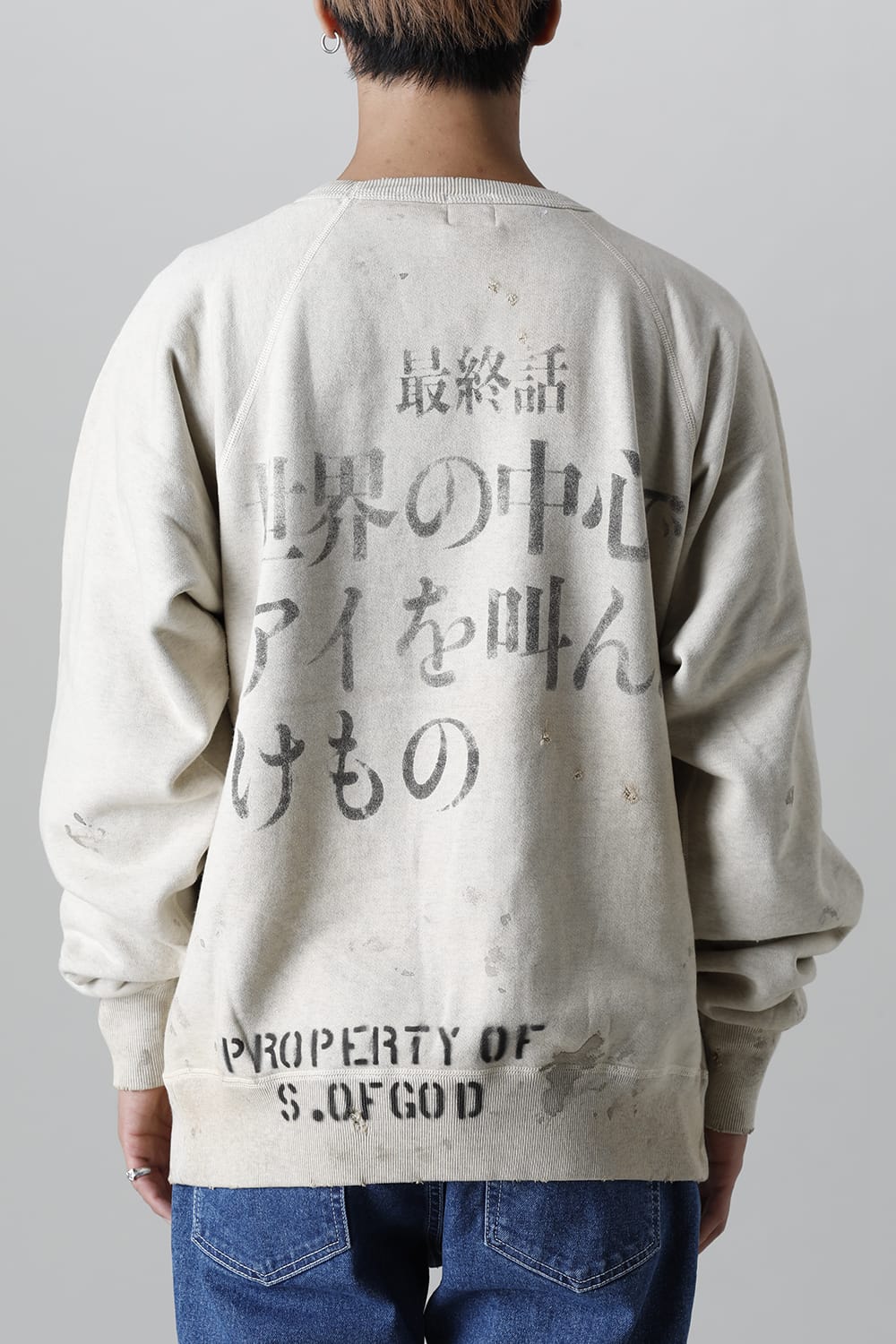 ©SAINT M×××××× × EVANGELION Sweat shirt
