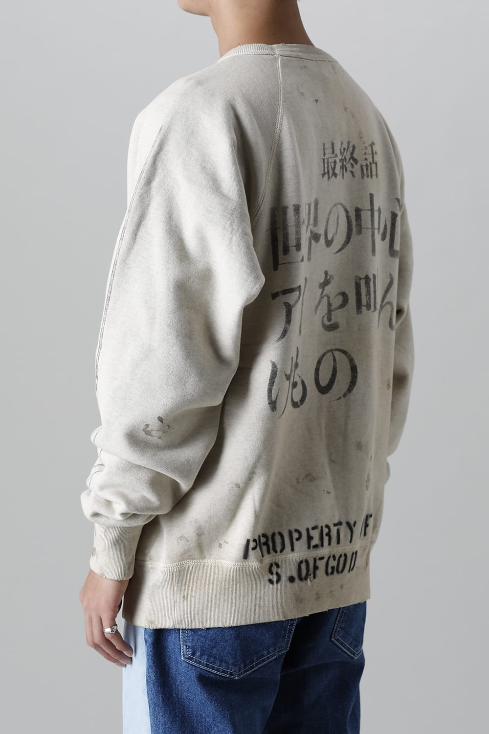 ©SAINT M×××××× × EVANGELION Sweat shirt
