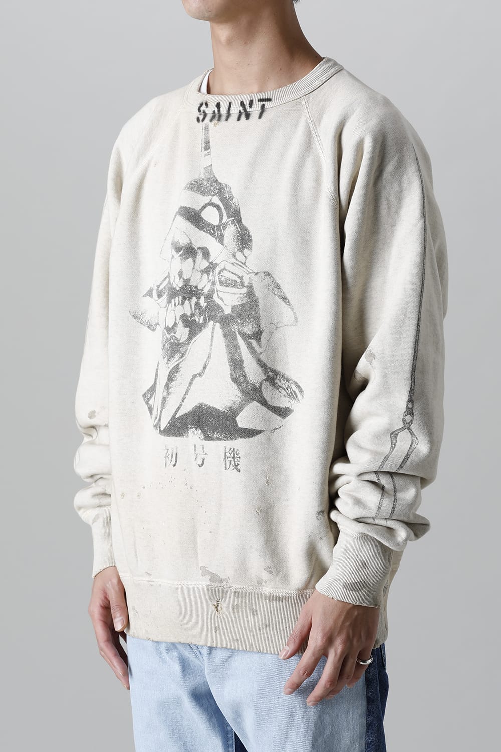 ©SAINT M×××××× × EVANGELION Sweat shirt