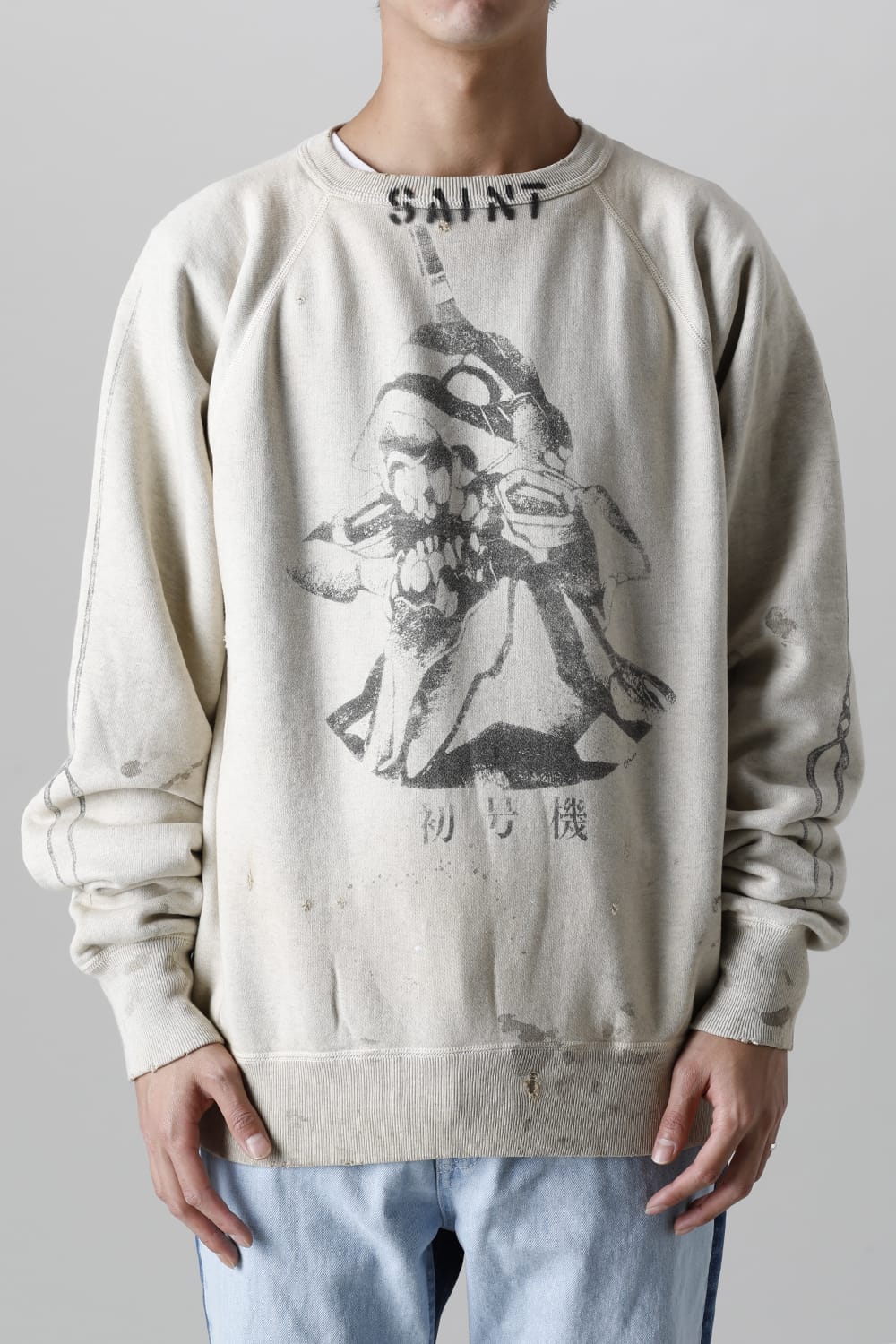 ©SAINT M×××××× × EVANGELION Sweat shirt