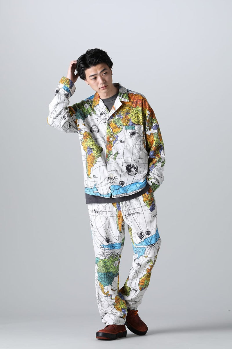 ©SAINT M×××××× × Dr. Woo WORLD MAP Pajama Pants