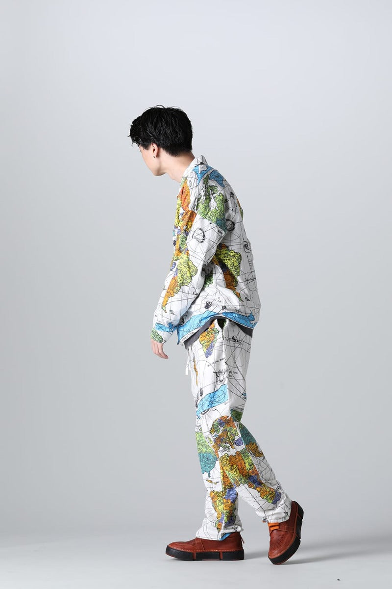 ©SAINT M×××××× × Dr. Woo WORLD MAP Pajama Pants