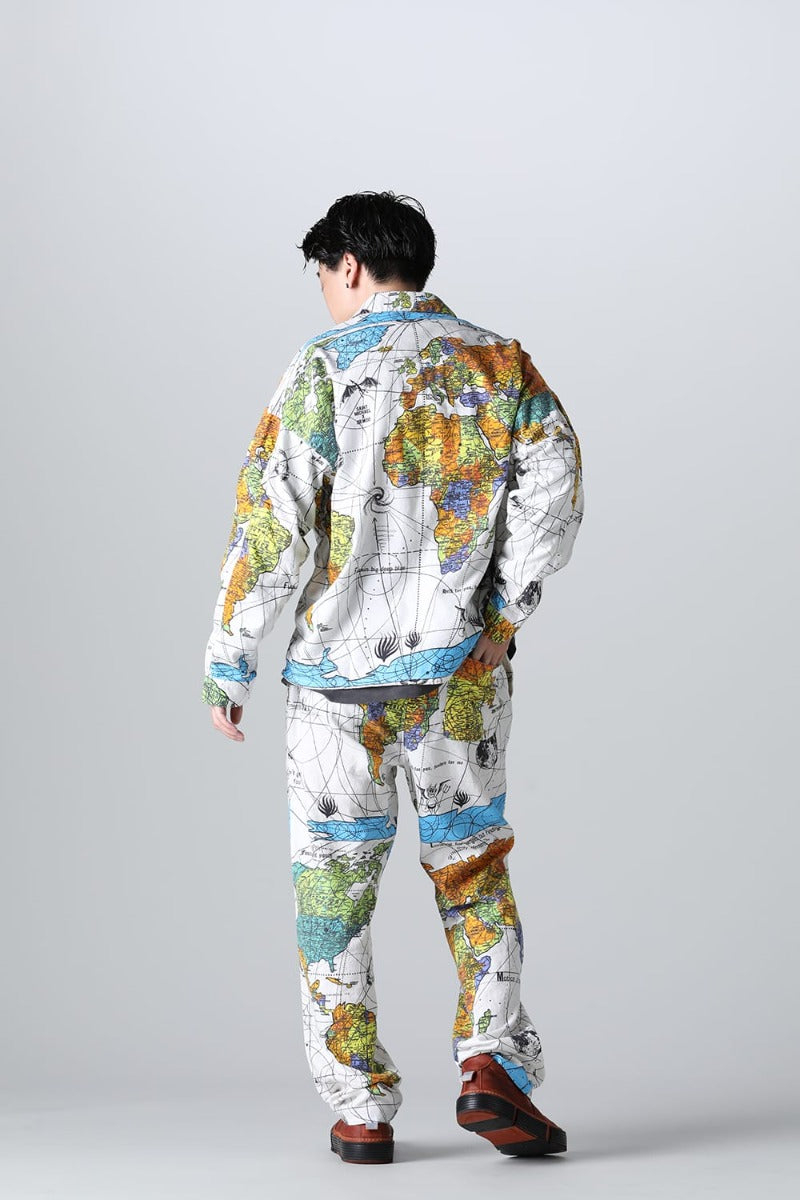 ©SAINT M×××××× × Dr. Woo WORLD MAP Pajama Pants