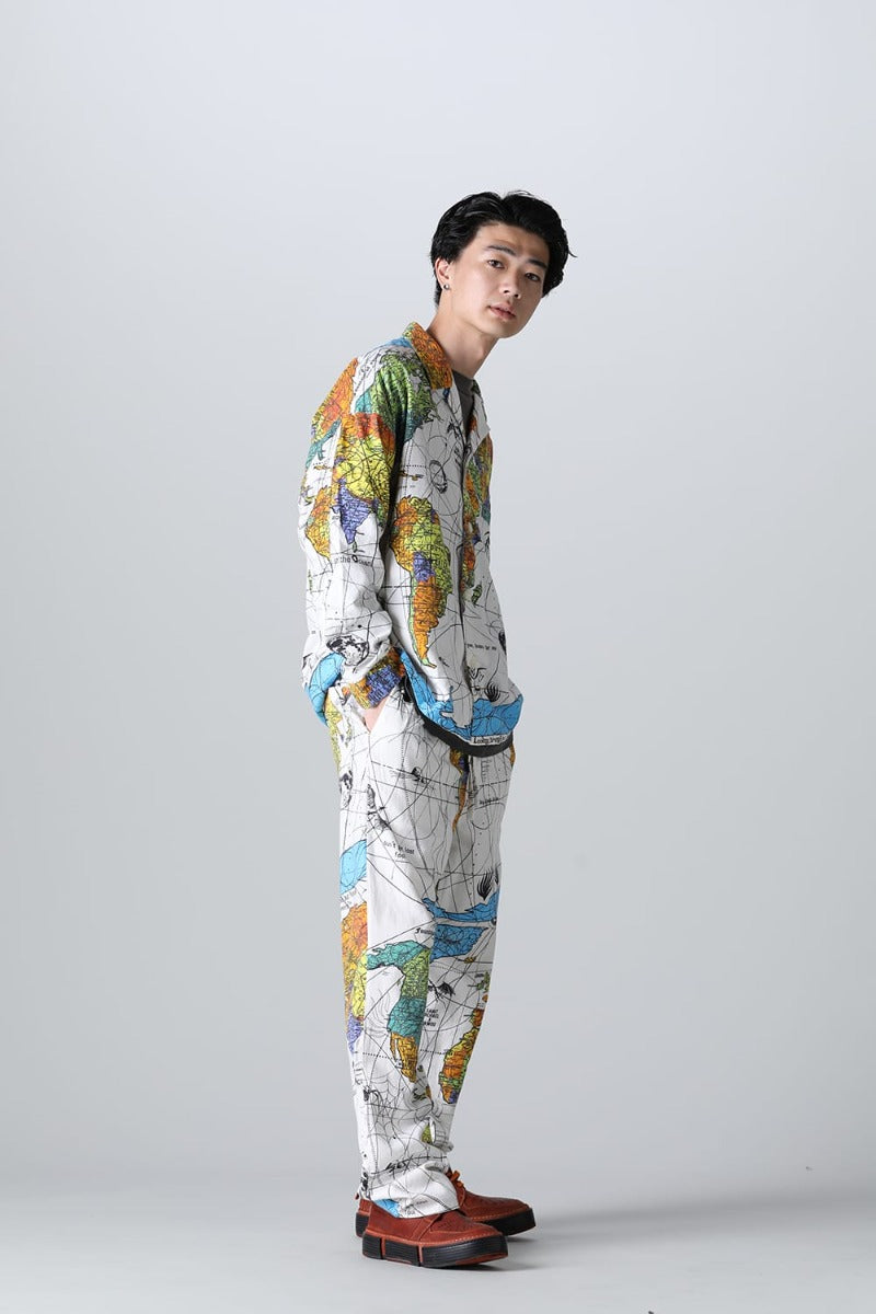 ©SAINT M×××××× × Dr. Woo WORLD MAP Pajama Pants