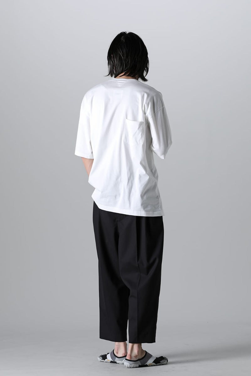 new two-way zip reverse oversized s/s t.(Jersey)(solid)