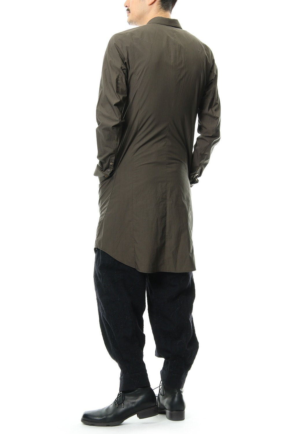 Long Shirt Cotton Hard Wash