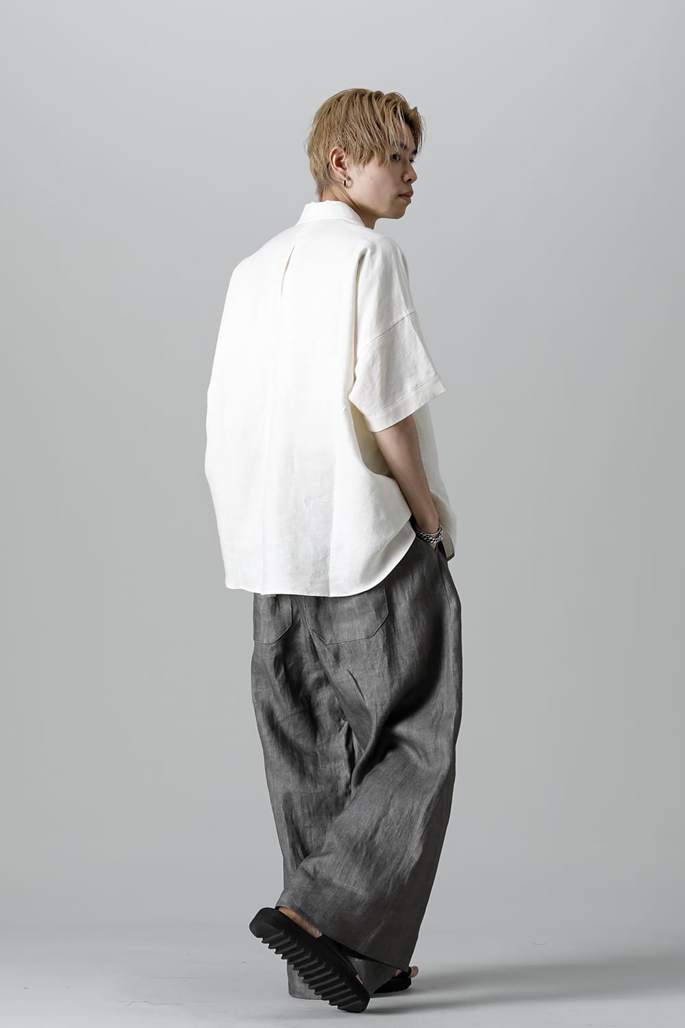 SHIRT#88 KINARI HEMP SHIRTING