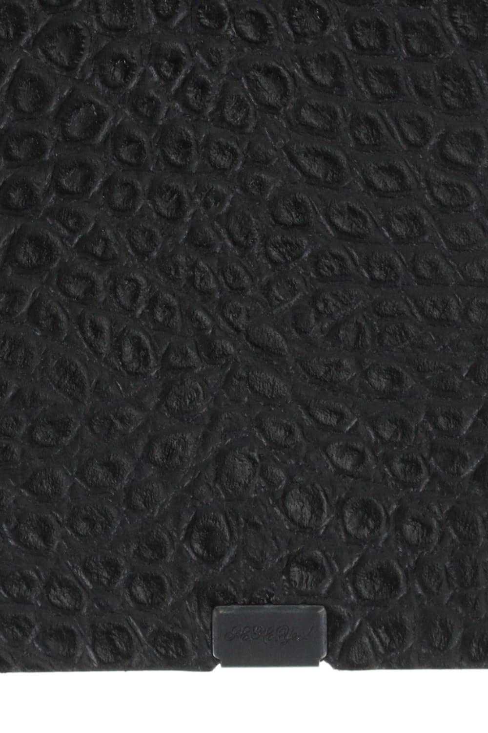 Shosa - No,No,Yes! Short Wallet 1.0 Embossing Croco Black