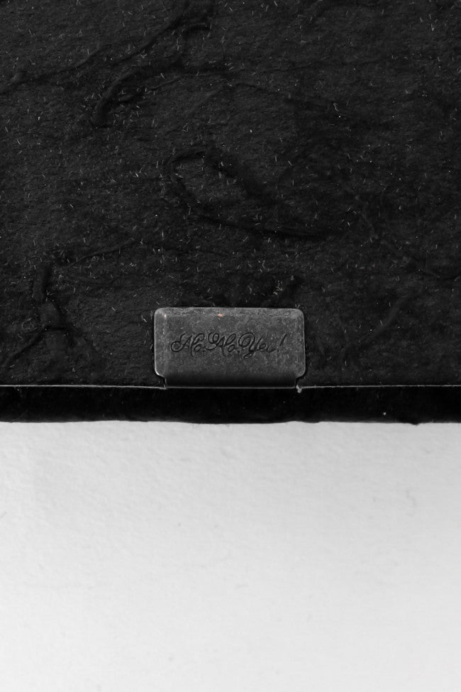 Shosa - No,No,Yes! LIMITED Long Wallet (WASHI) BLACK