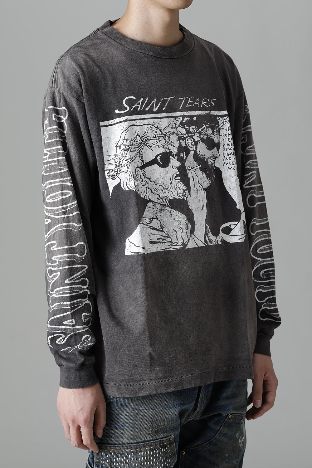 ©SAINT M×××××× × DENIM TEARS Sonic Youth Long sleeve T-shirt