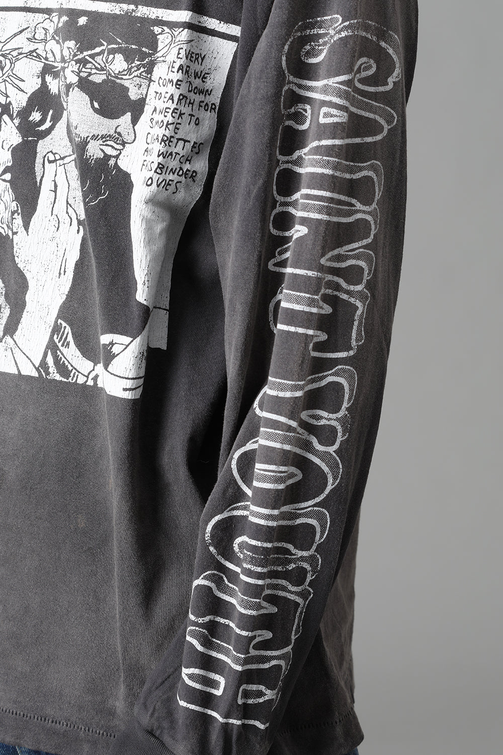 ©SAINT M×××××× × DENIM TEARS Sonic Youth Long sleeve T-shirt