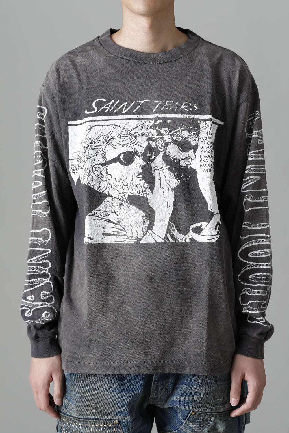 ©SAINT M×××××× × DENIM TEARS Sonic Youth Long sleeve T-shirt