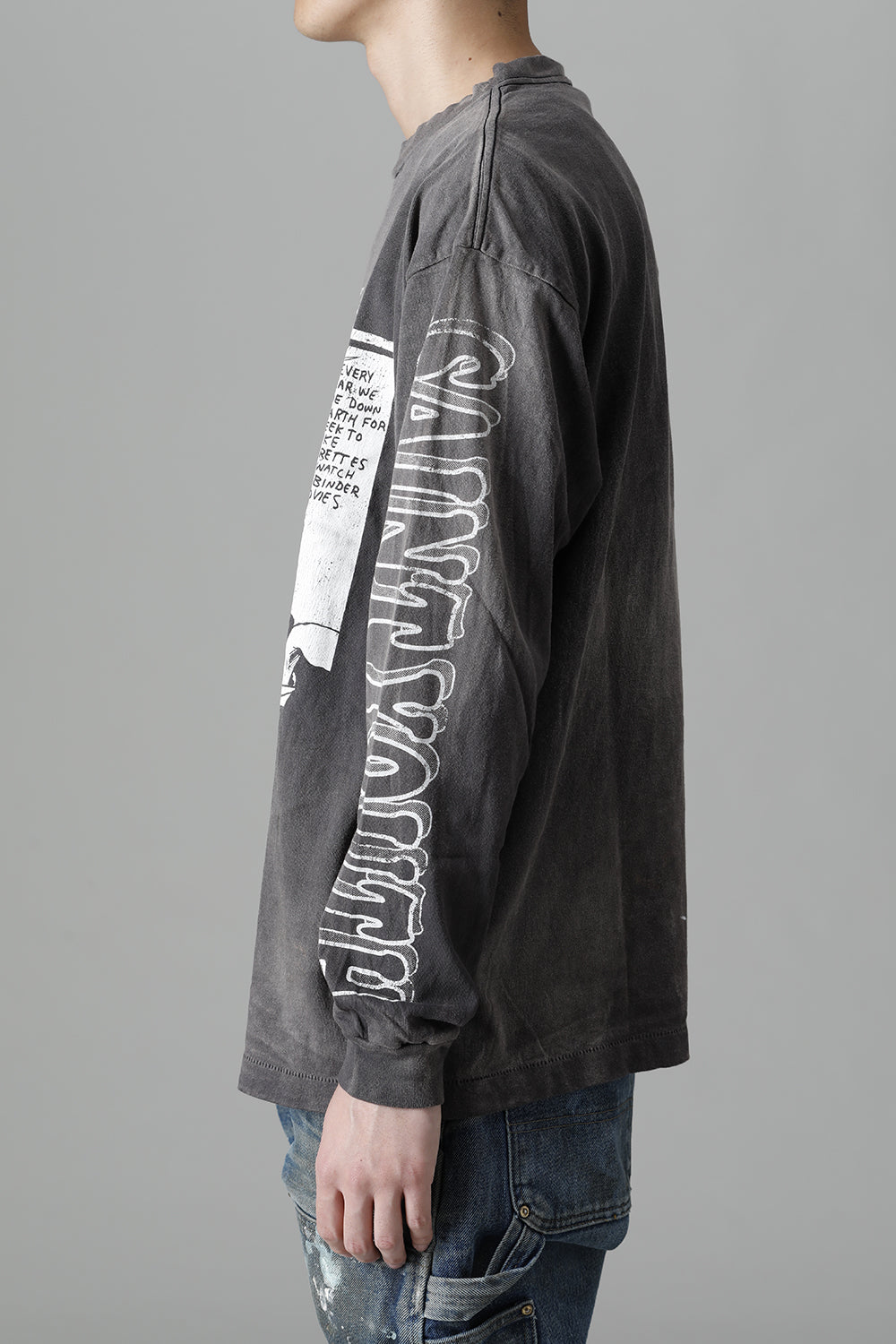 ©SAINT M×××××× × DENIM TEARS Sonic Youth Long sleeve T-shirt