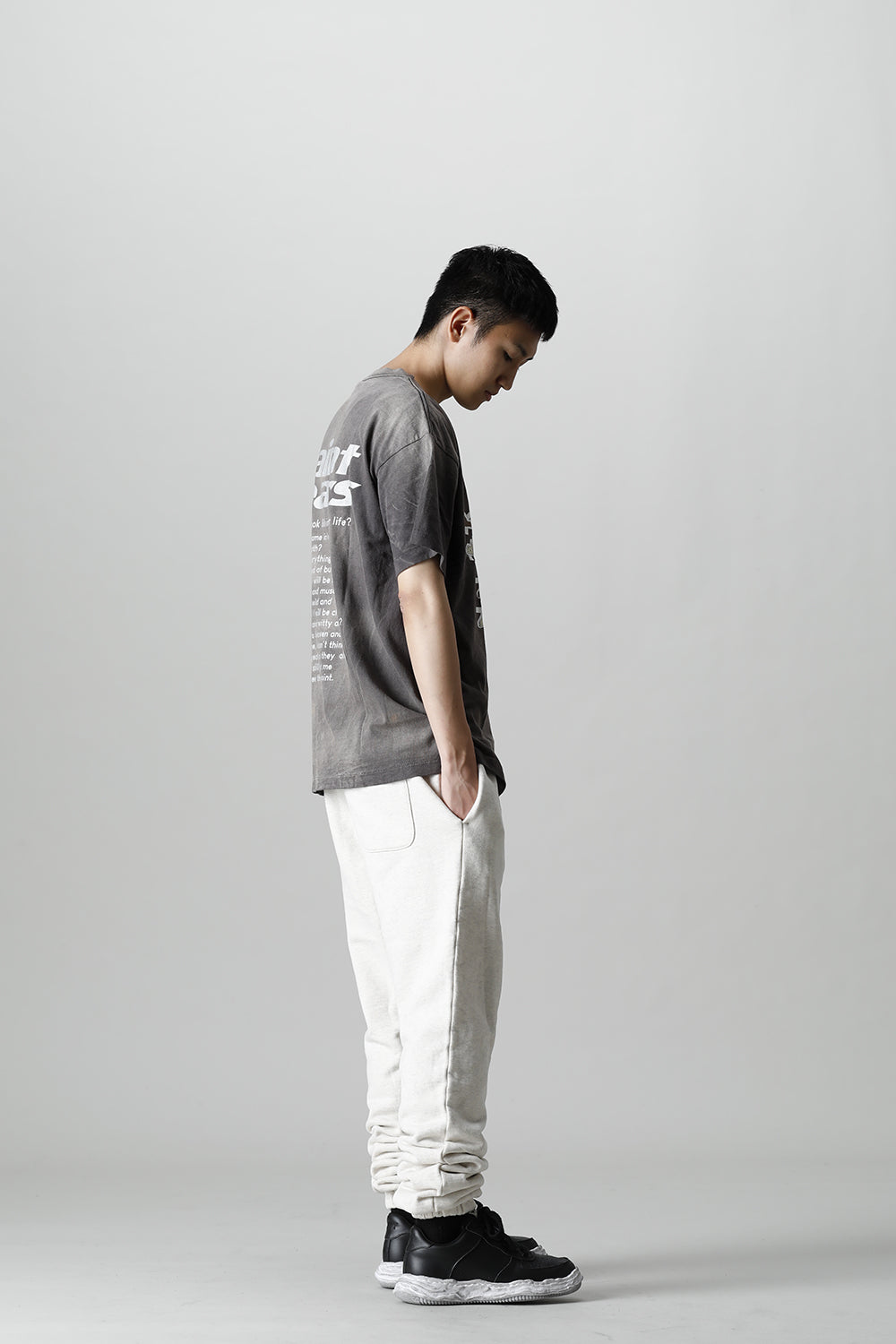 ©SAINT M×××××× × DENIM TEARS Yes Short sleeve T-shirt Black