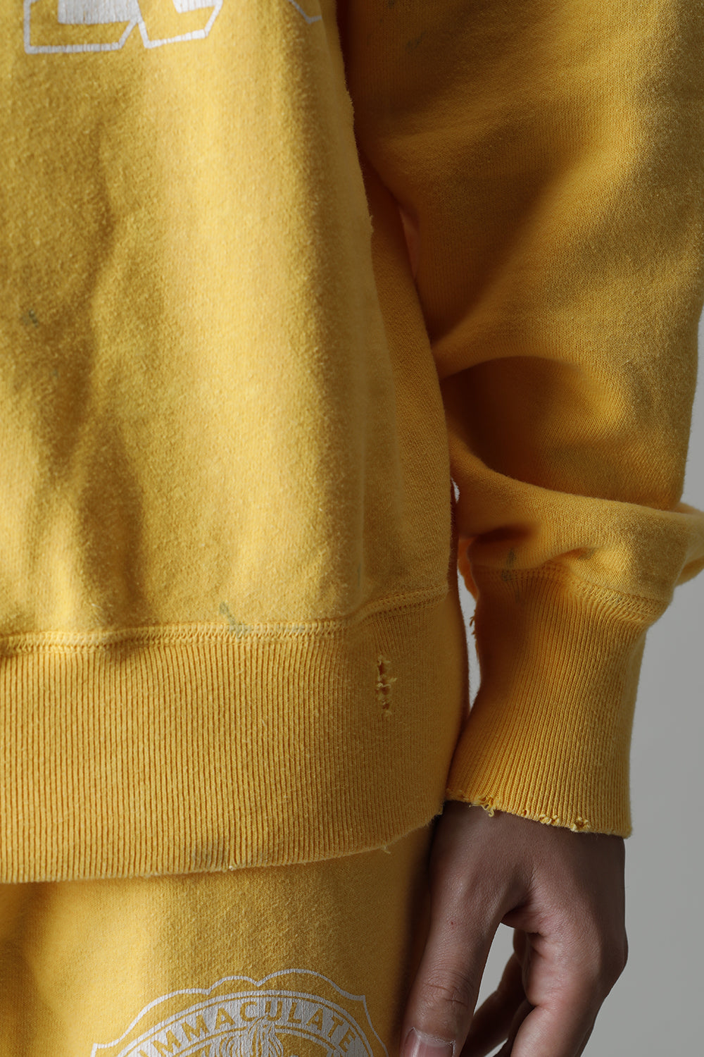 ©SAINT M×××××× × DENIM TEARS "SAINT TEARS" Sweat shirt