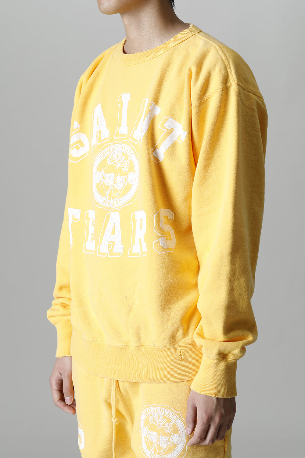 ©SAINT M×××××× × DENIM TEARS "SAINT TEARS" Sweat shirt