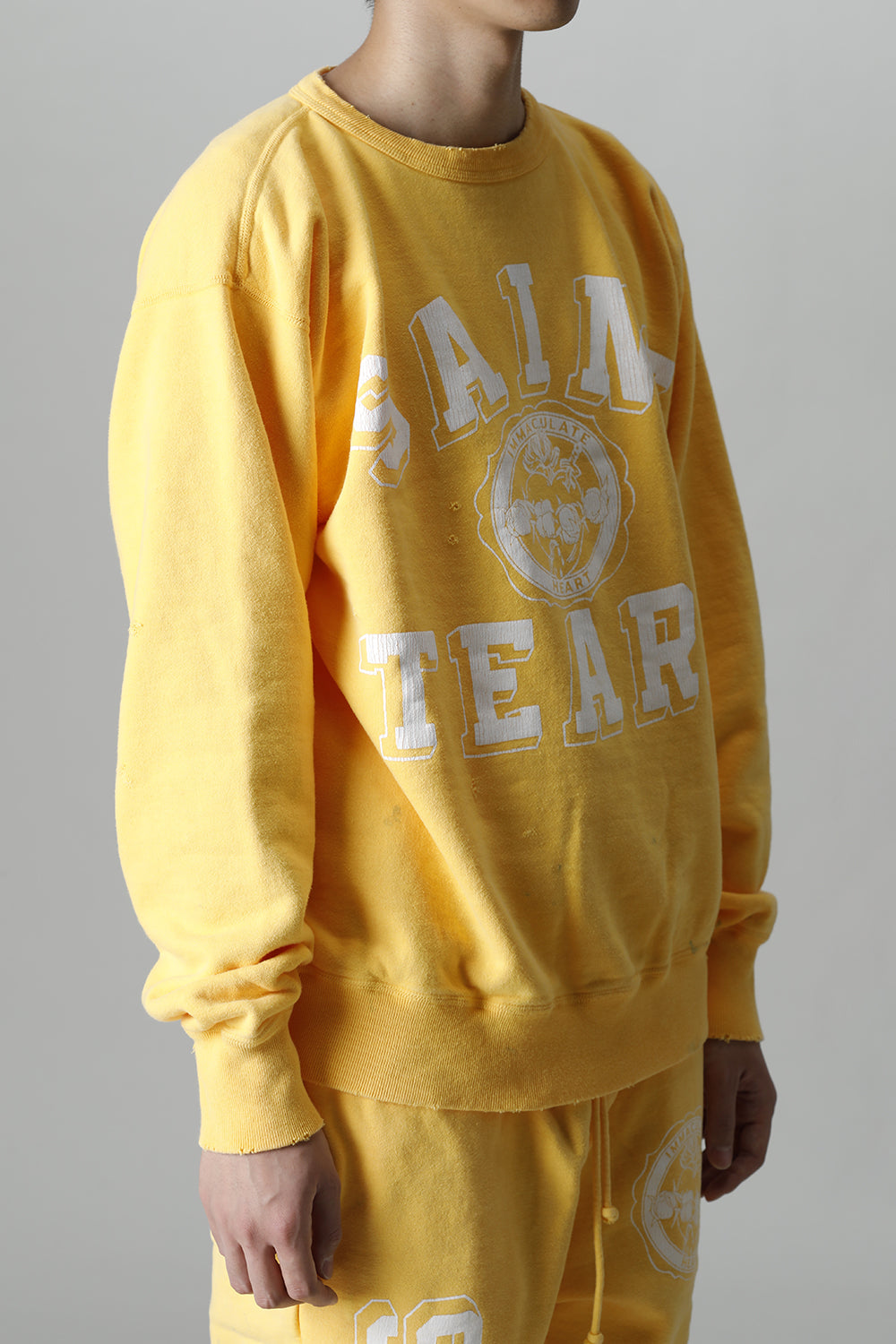©SAINT M×××××× × DENIM TEARS "SAINT TEARS" Sweat shirt