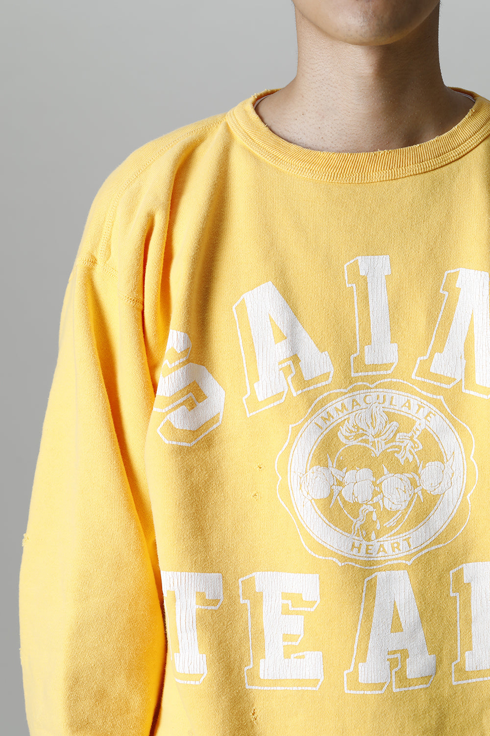 ©SAINT M×××××× × DENIM TEARS "SAINT TEARS" Sweat shirt