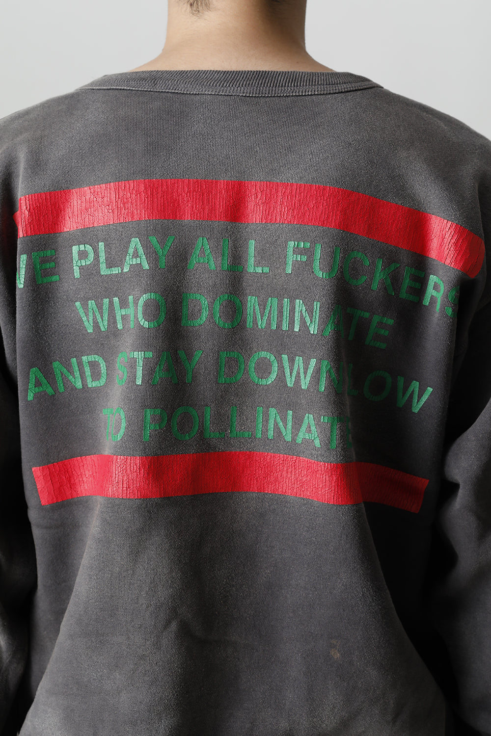 ©SAINT M×××××× × DENIM TEARS "SAINT TEARS" Sweat shirt