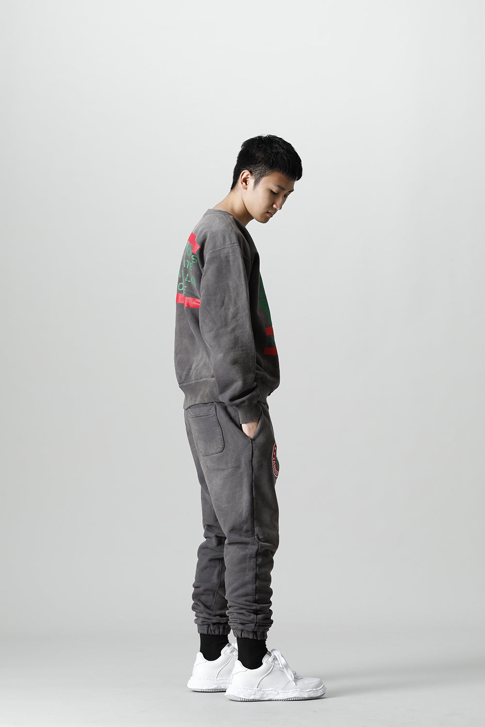 ©SAINT M×××××× × DENIM TEARS "SAINT TEARS" Sweat shirt