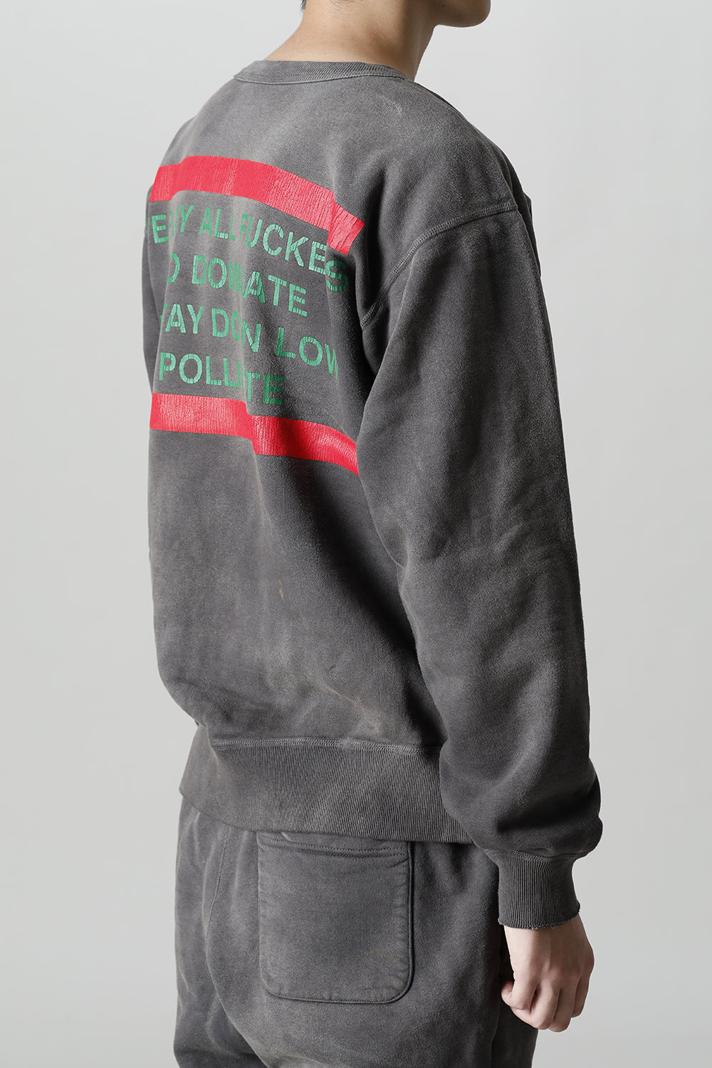 ©SAINT M×××××× × DENIM TEARS "SAINT TEARS" Sweat shirt
