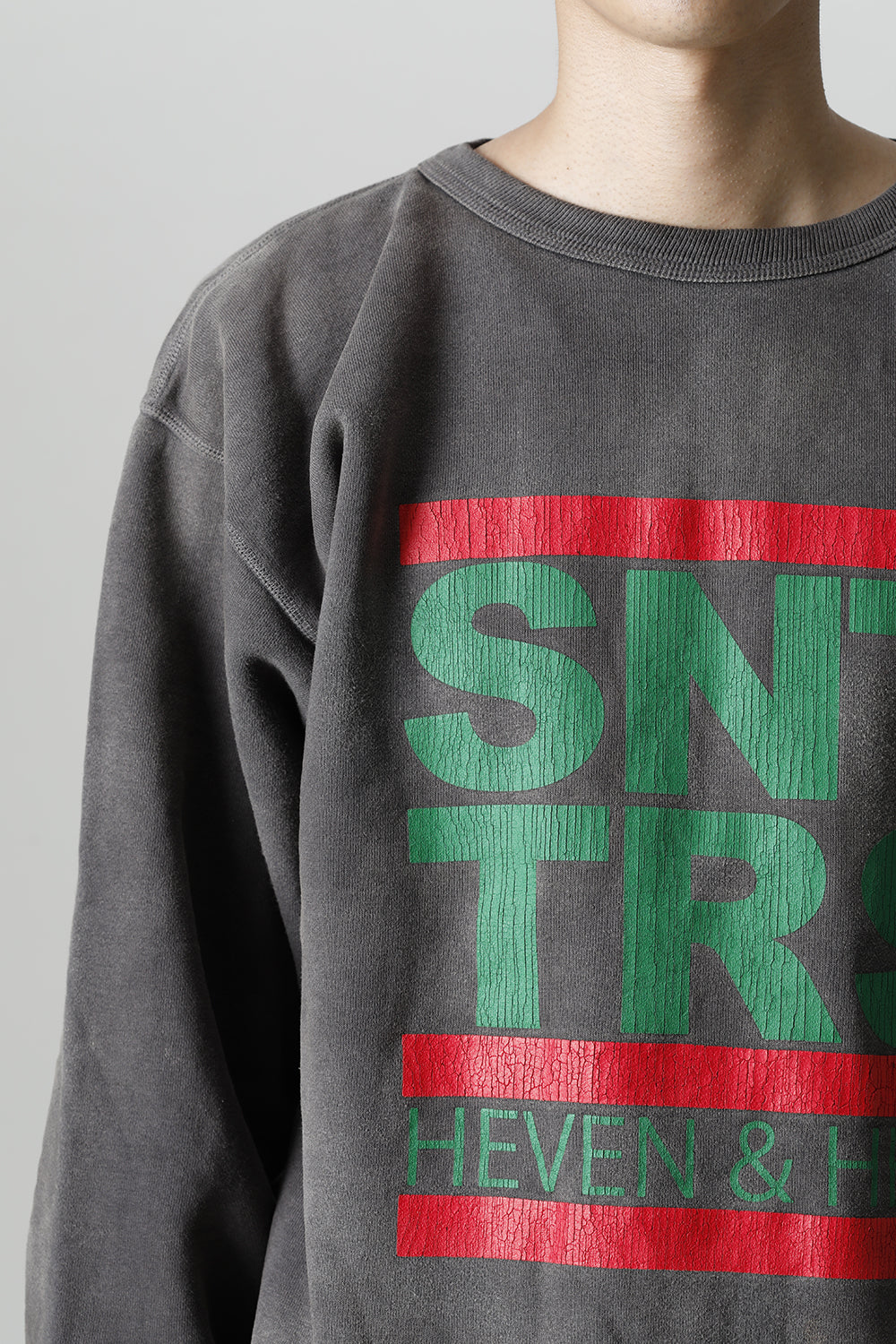©SAINT M×××××× × DENIM TEARS "SAINT TEARS" Sweat shirt