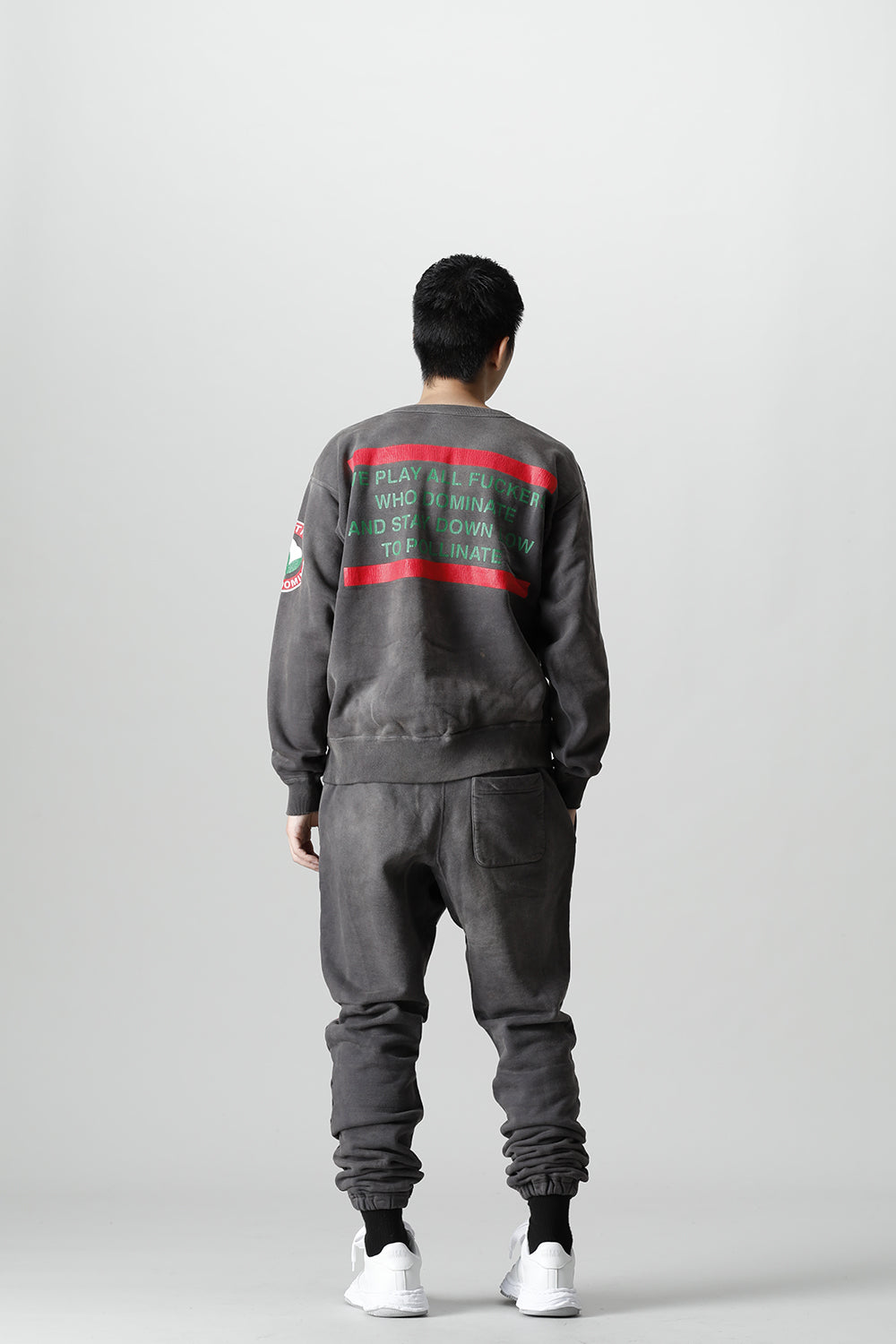 ©SAINT M×××××× × DENIM TEARS "SAINT TEARS" Sweat pants