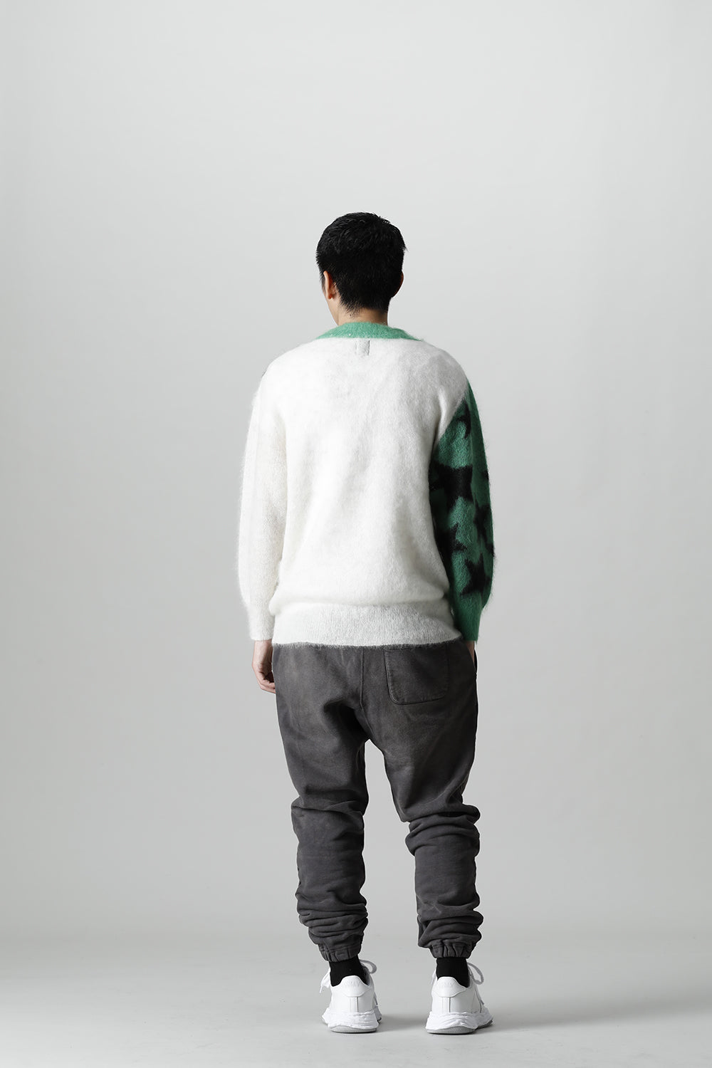 ©SAINT M×××××× × DENIM TEARS Mohair knit Sweater