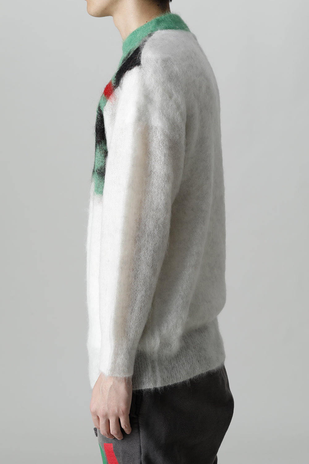©SAINT M×××××× × DENIM TEARS Mohair knit Sweater