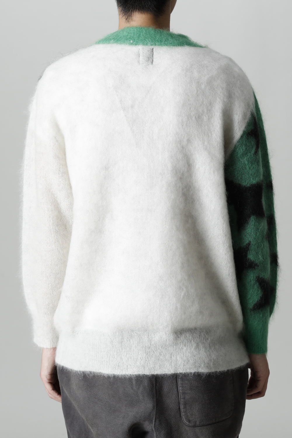 ©SAINT M×××××× × DENIM TEARS Mohair knit Sweater