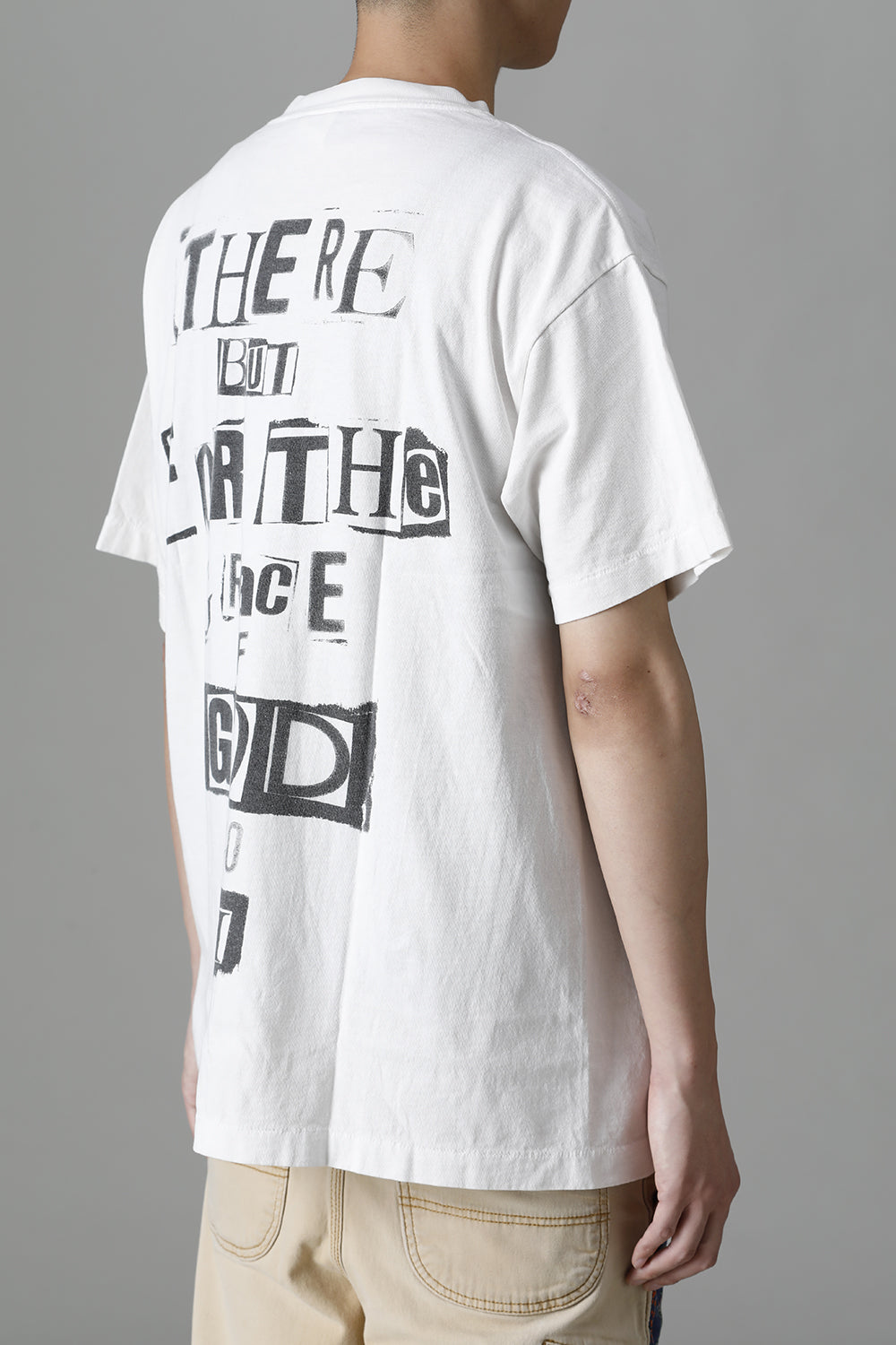 ©SAINT M×××××× × DENIM TEARS DBL Jesus Short sleeve T-shirt