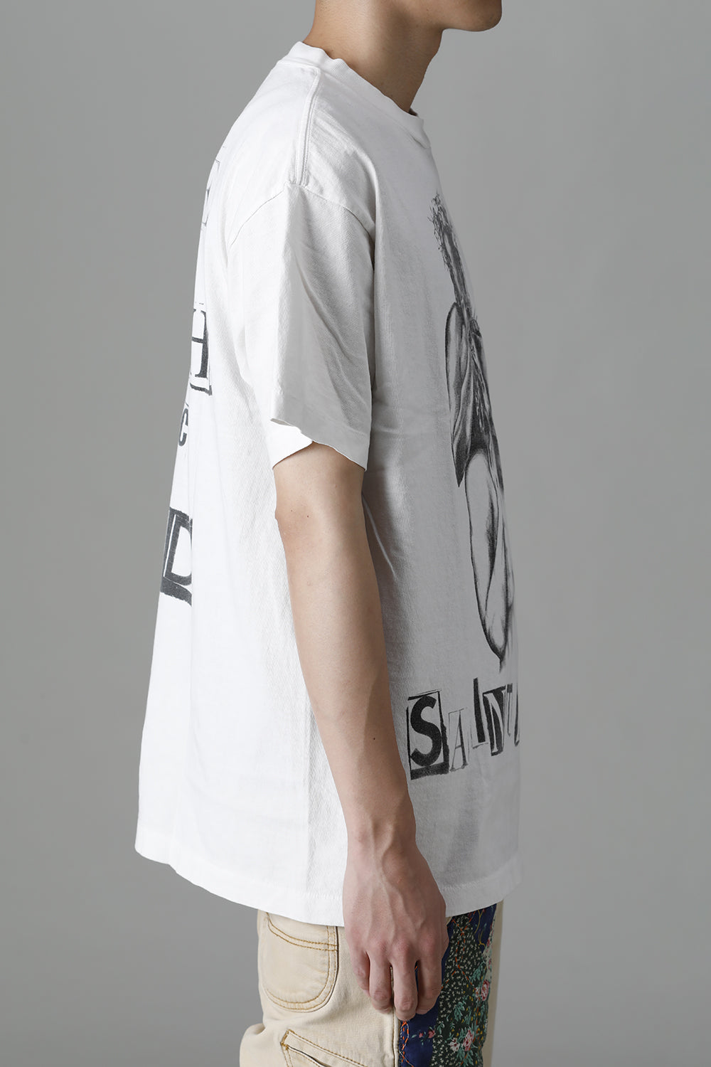 ©SAINT M×××××× × DENIM TEARS DBL Jesus Short sleeve T-shirt
