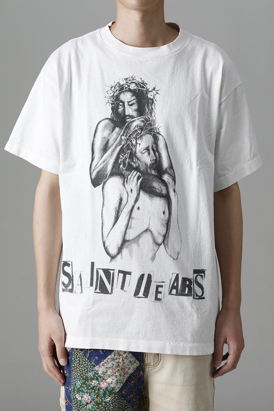 ©SAINT M×××××× × DENIM TEARS DBL Jesus Short sleeve T-shirt