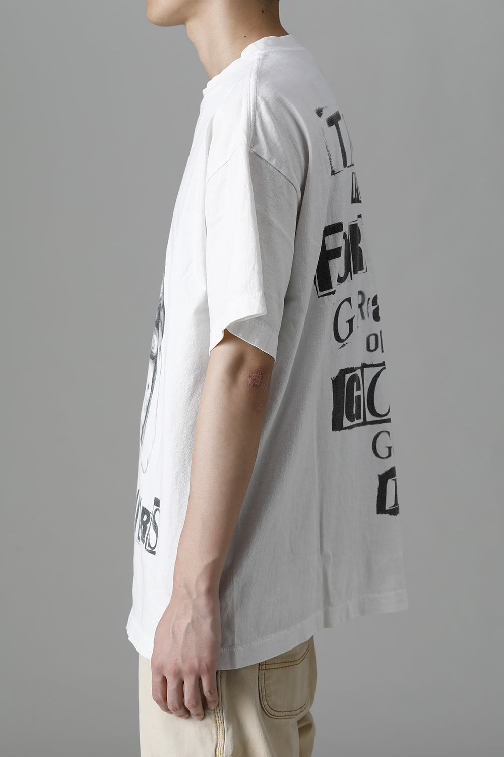 ©SAINT M×××××× × DENIM TEARS DBL Jesus Short sleeve T-shirt