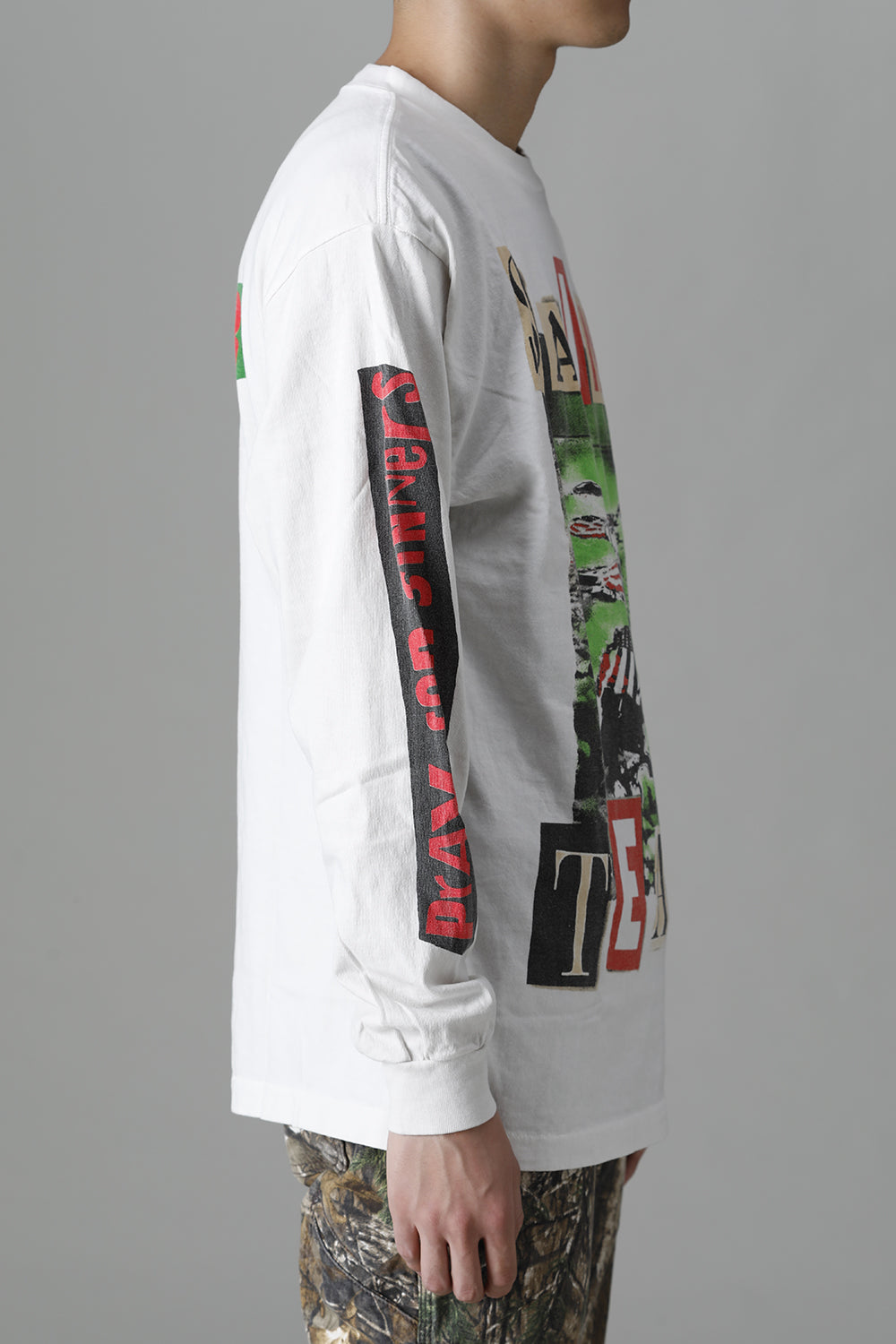 ©SAINT M×××××× × DENIM TEARS Landscape Long sleeve T-shirt