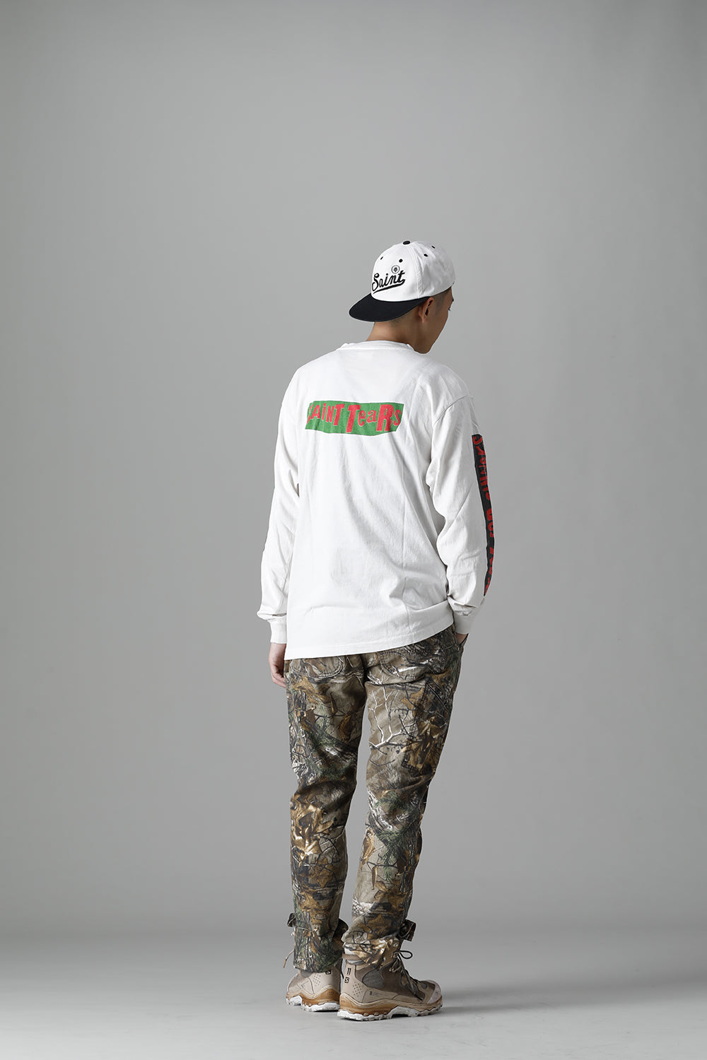 ©SAINT M×××××× × DENIM TEARS Landscape Long sleeve T-shirt