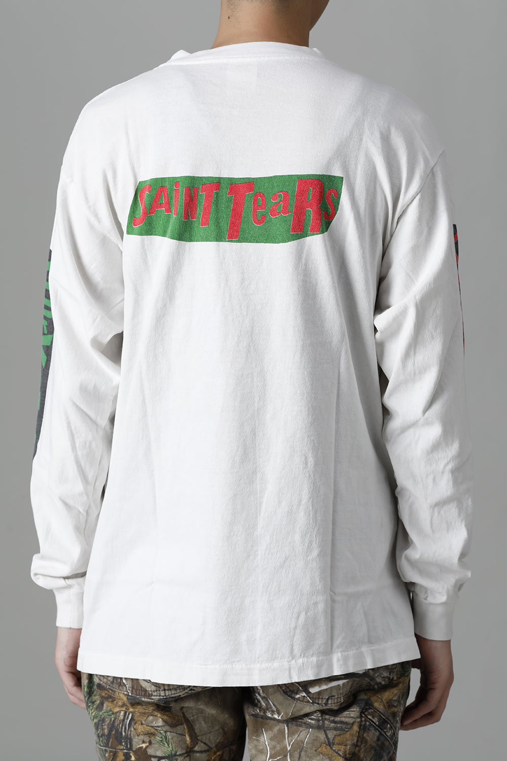 ©SAINT M×××××× × DENIM TEARS Landscape Long sleeve T-shirt