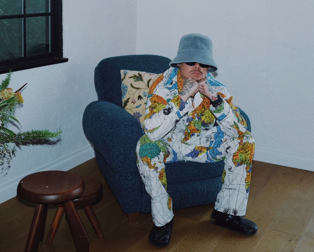 ©SAINT M×××××× × Dr. Woo WORLD MAP Pajama Shirt