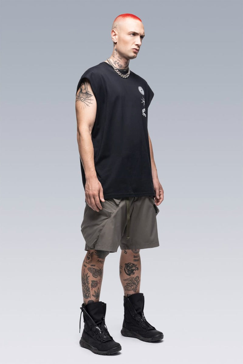 Military Cargo ShortS Gray