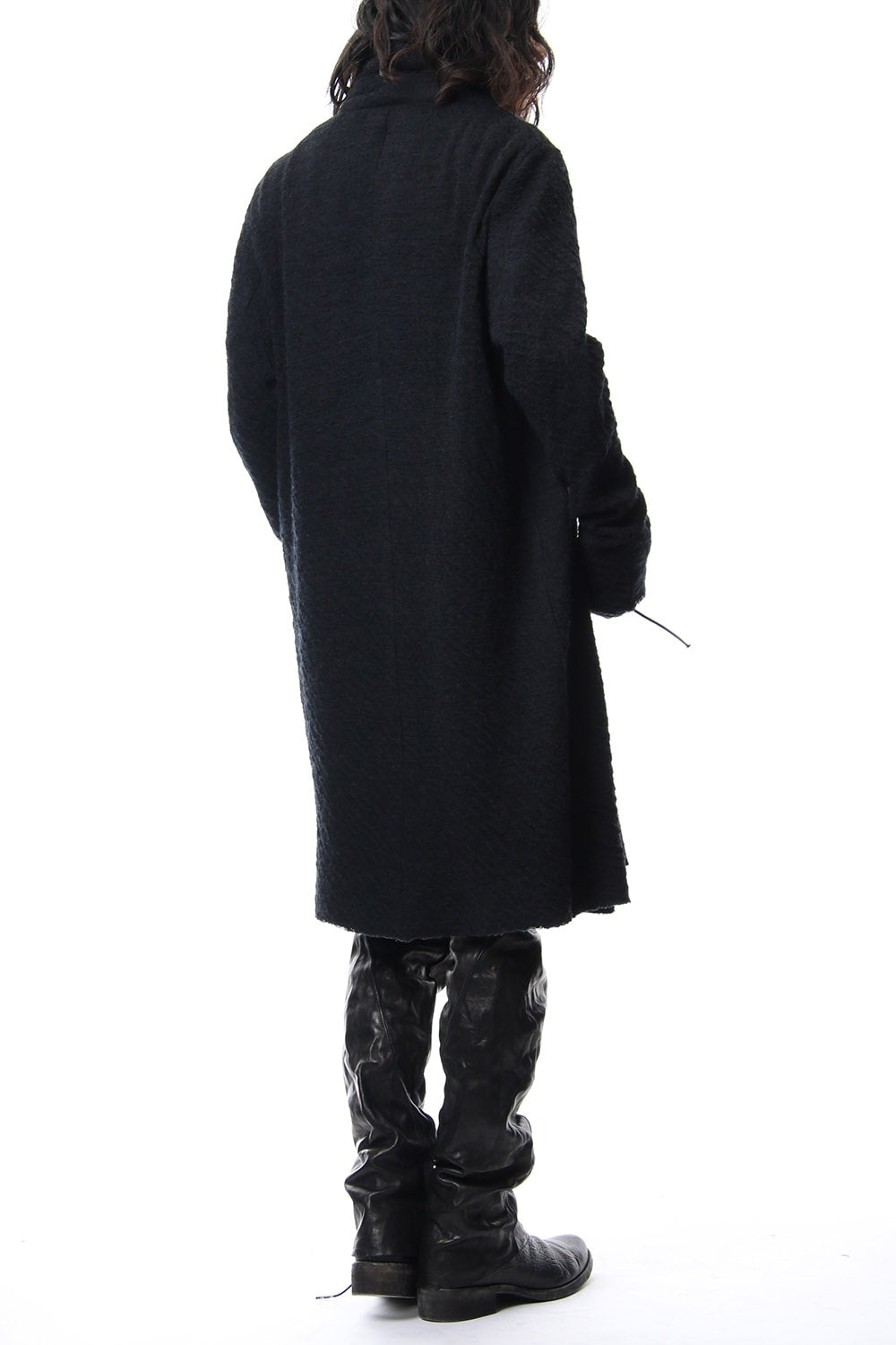 Norway wool dual-layered fabric coat