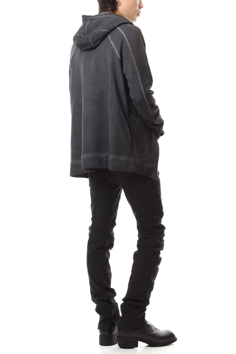 Fleece cold dyed Parka - ST101-0049A Charcoal