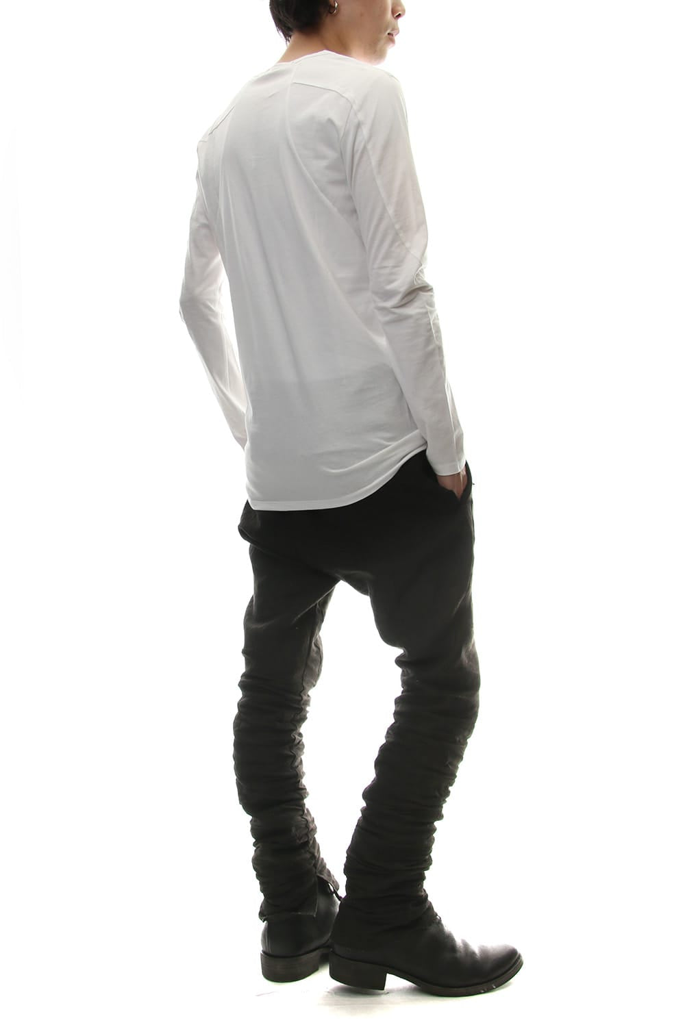 High Gauge India Long Sleeve T-shirt - ST101-0089S Off white