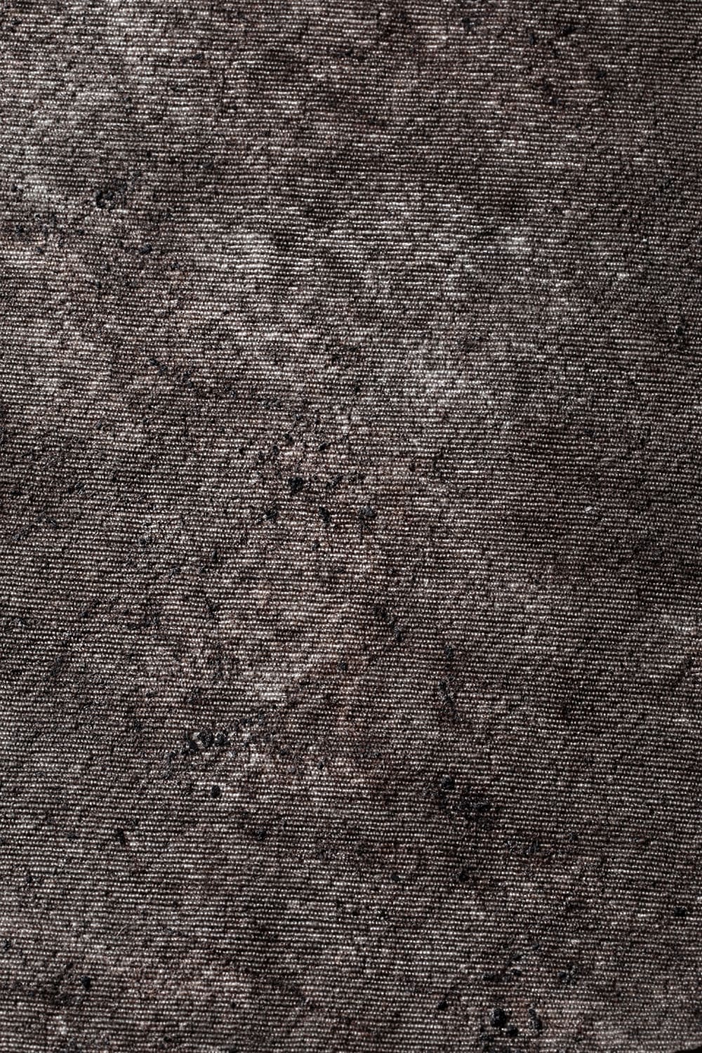 Wood Tannin&Iron Oxide Dyed Dimple Dobby Tailored Jacket Charcoal Mix
