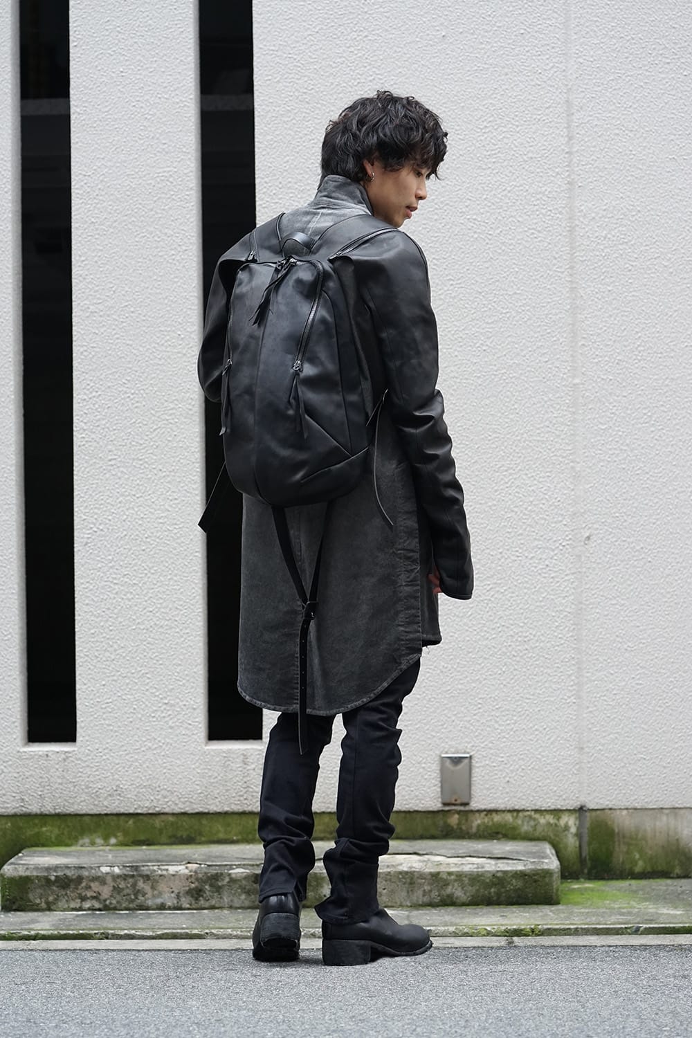 Horse Leather Back Pack - ST109-0029A